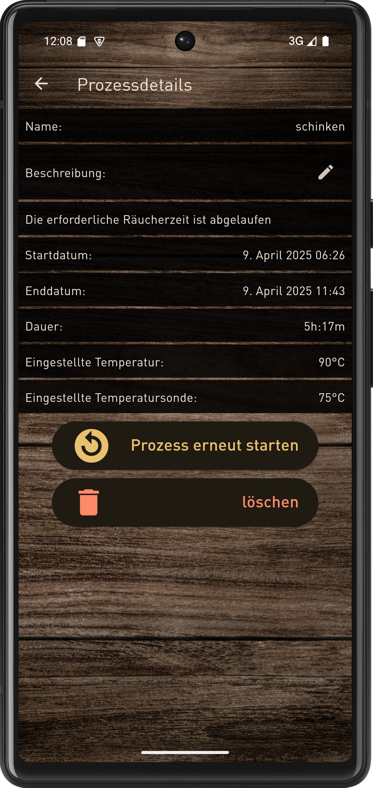aplikacja Browin Control - ekran 5